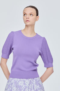 Textured Knitted Blouse