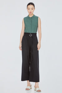 Elasticated Wide Leg Pants