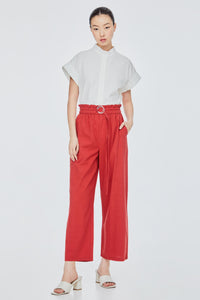 Elasticated Wide Leg Pants