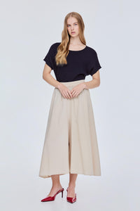 Gathered Flowy Trousers