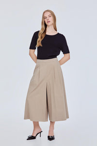 Wide Flare Trousers