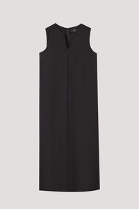 Notched Wide Leg Jumpsuit