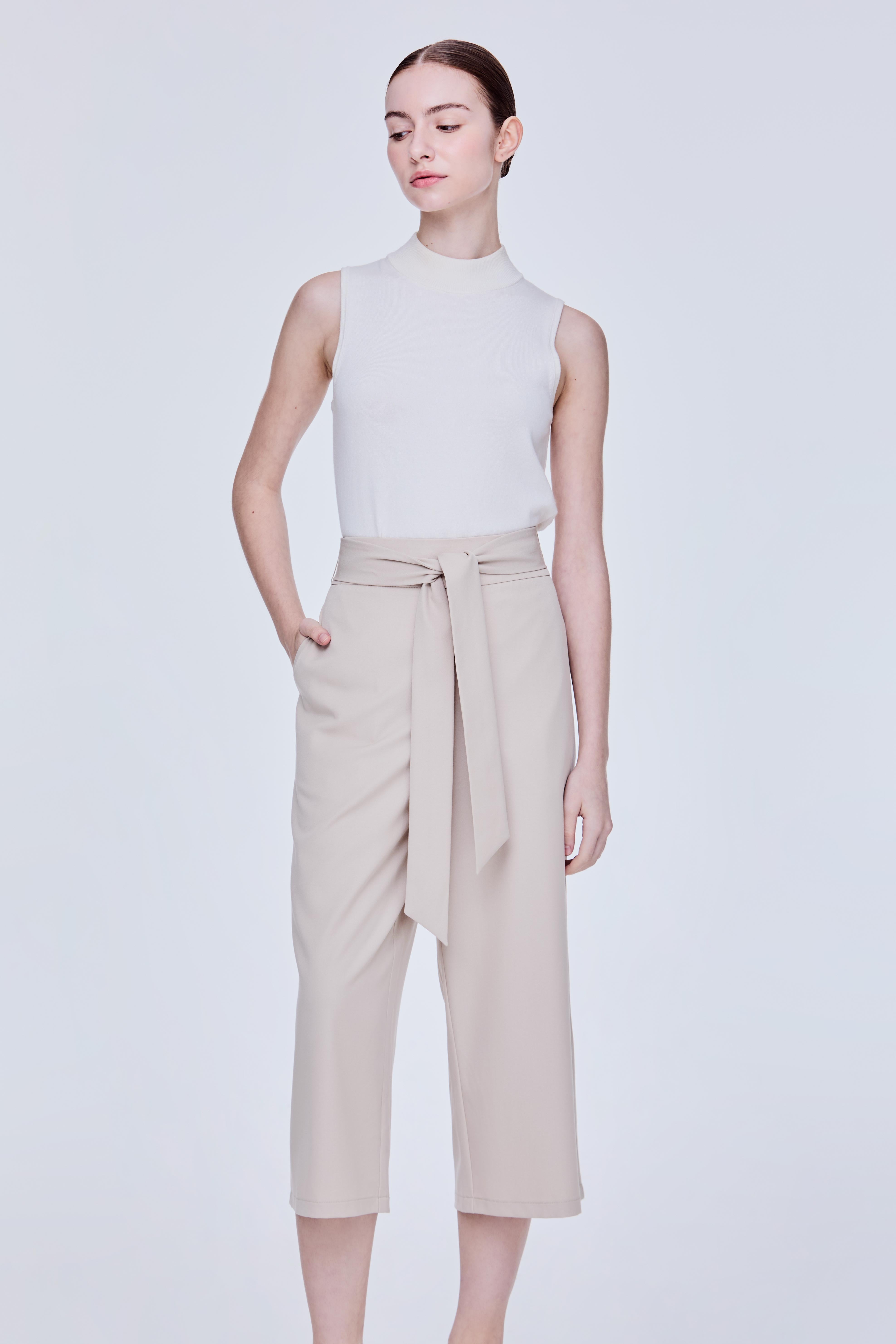 Basic Integrated Sash Culottes