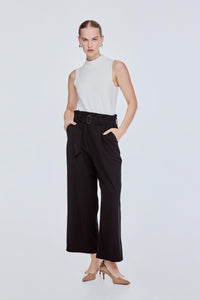 Relaxed Paperbag Trousers