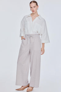 Seersucker Stripes Pants