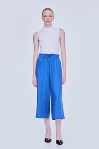 Ruffled Wide Leg Trousers
