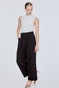 Relaxed Paperbag Trousers