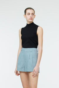 Pleated Wide Shorts