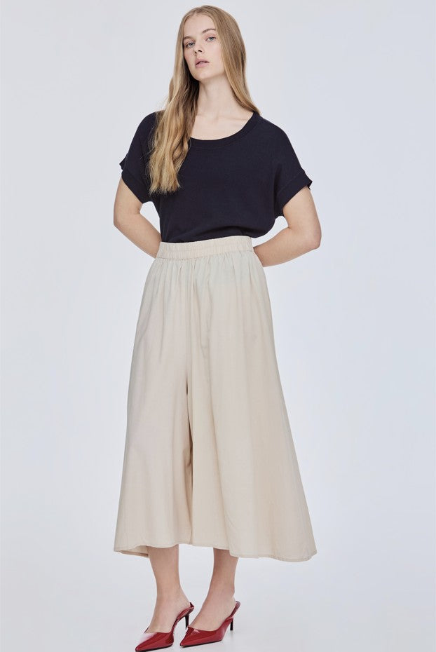 Gathered Flowy Trousers