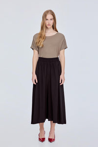 Gathered Flowy Trousers