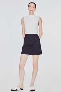 Patch Pocket Mini Skirt