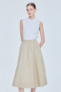 Structured Gather Skirt
