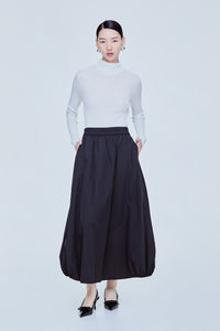Maxi Balloon Skirt
