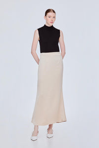 Basic Satin Skirt