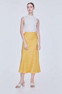 Flare Midi Skirt