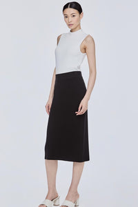 Midi Knit Pencil Skirt