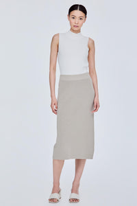 Midi Knit Pencil Skirt