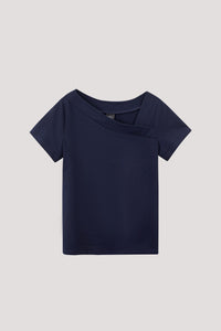 Asymmetrical Neckline Top