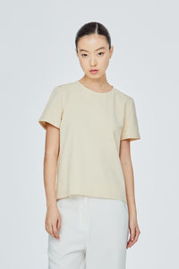 Shoulder Lace Trim Top