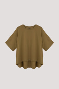 Contrast Asymmetrical Tee