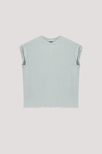 Irregular Sleeve Boxy Tee