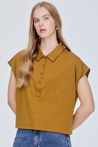 Collared Magyar Tee
