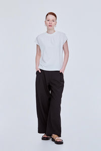 Ruffle Neck Top