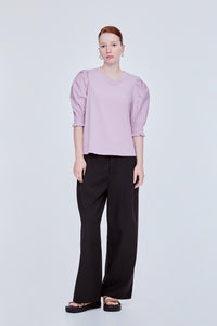 Smocked Sleeve Top
