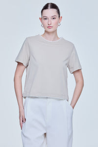 Colour Block Collar Top