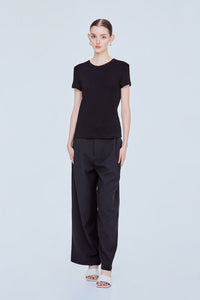 Soft Crew Neck Top