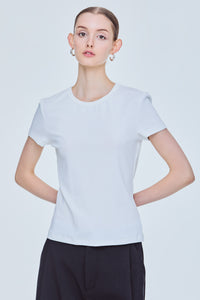 Soft Crew Neck Top
