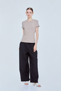 Soft Crew Neck Top