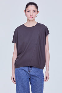 Panelled Cocoon Fit Tee