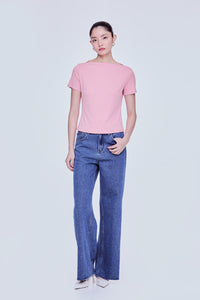Basic Boat Neck Tee