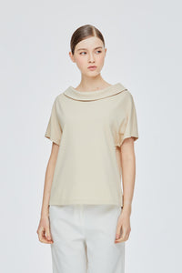 Turn-Down Collar Tee