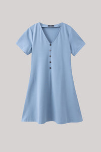 Buttondown Flare Dress