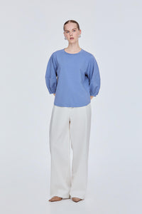 Panelled Puffy Blouse