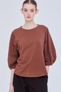 Panelled Puffy Blouse