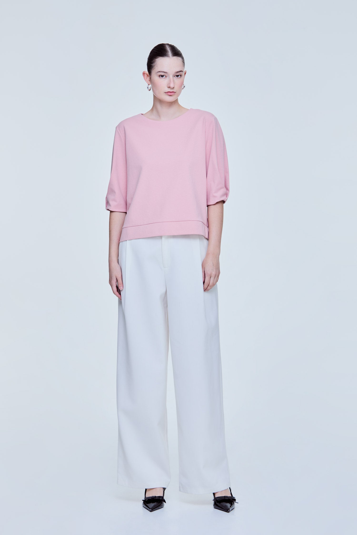 Three-Quarter Sleeved Blouse