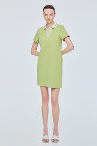 Stripes Collar Dress