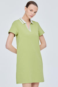 Stripes Collar Dress