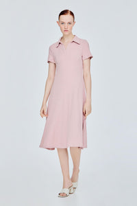 A-Line Ribbed Dress