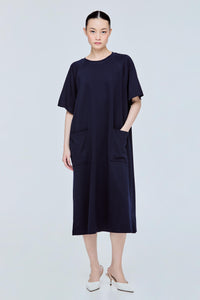 Casual Raglan Sleeve Dress