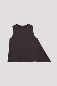 Asymmetrical Sleeveless Tee