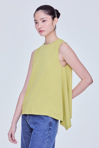 Asymmetrical Sleeveless Tee