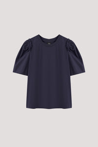 Ruffled Tee Blouse
