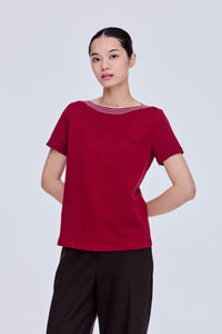 Boat Neck Tee