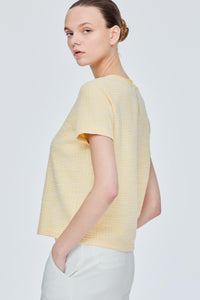 Tweed Boxy Blouse