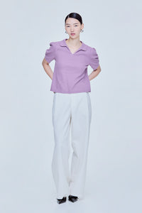 Peter Pan Puff Sleeve Top