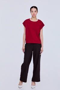 Boxy Contrast Tee